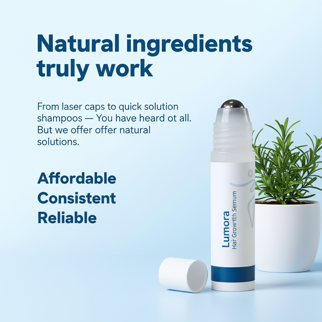 Lumora Advanced Hair Growth Roll-On Serum