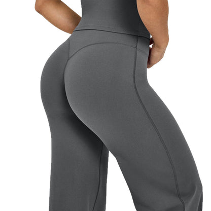 Women’s High-Waisted Loose-Fit Stretch Pants