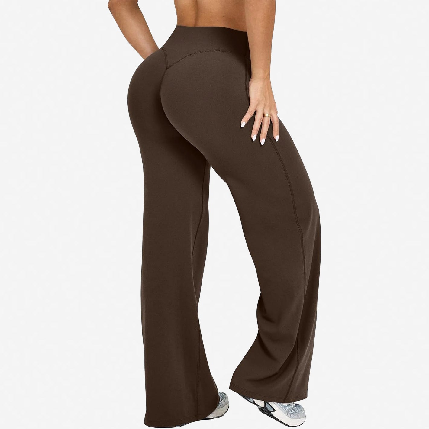 Women’s High-Waisted Loose-Fit Stretch Pants