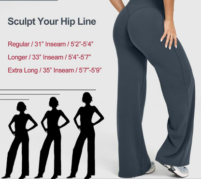 Women’s High-Waisted Loose-Fit Stretch Pants