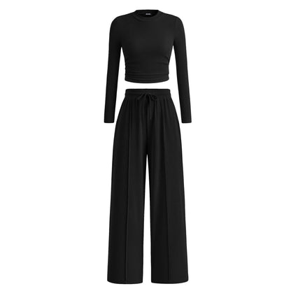 2-Piece Ribbed Lounge Set
