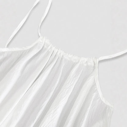 Women's Solid Color Cami Lounge Dress