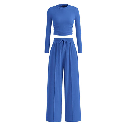 2-Piece Ribbed Lounge Set