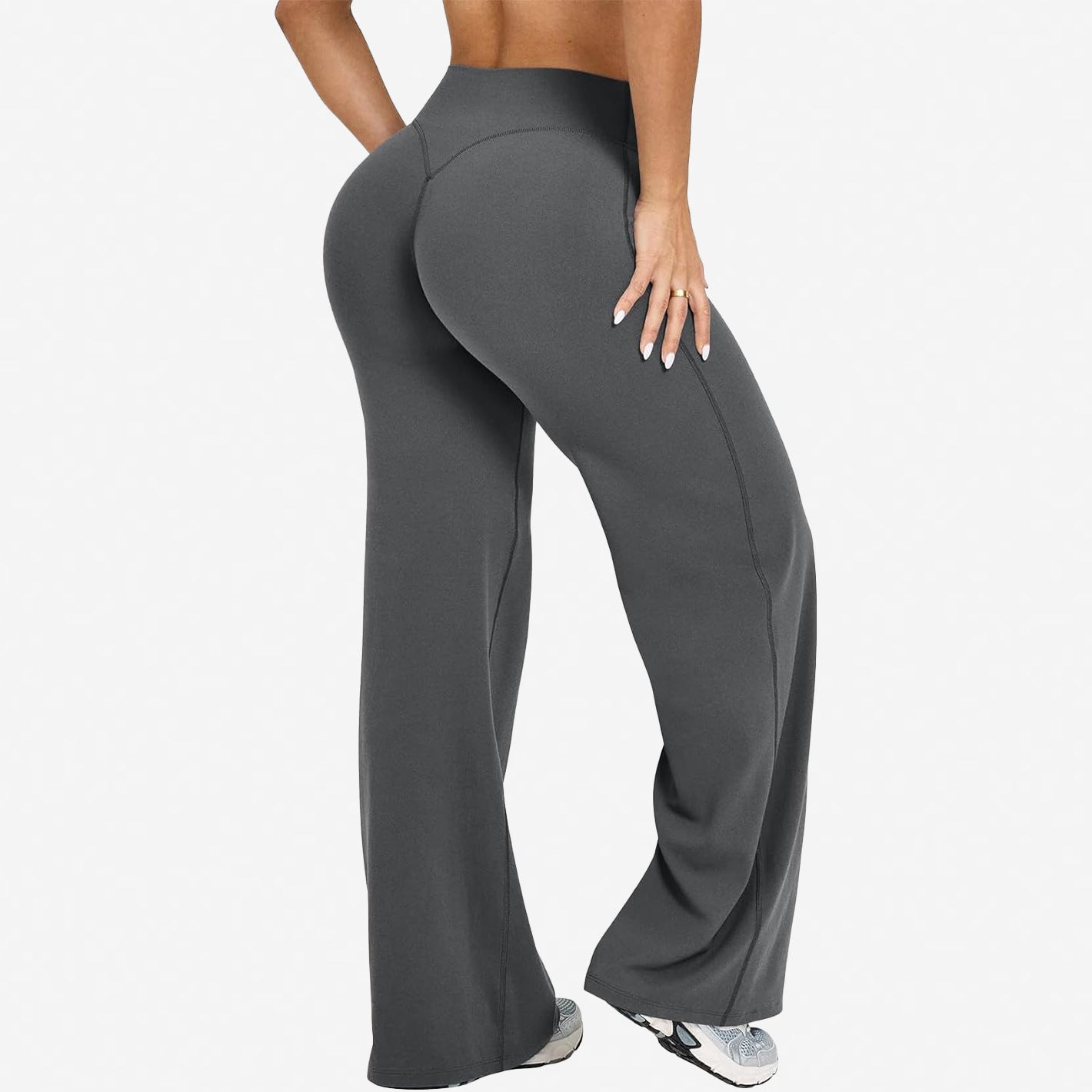 Women’s High-Waisted Loose-Fit Stretch Pants