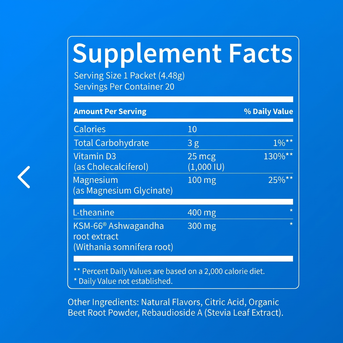 LumoraPure 8-in-1 Super Calm Drink Mix