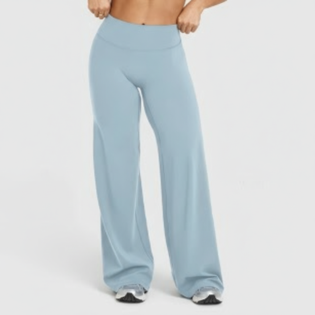 Women’s High-Waisted Loose-Fit Stretch Pants