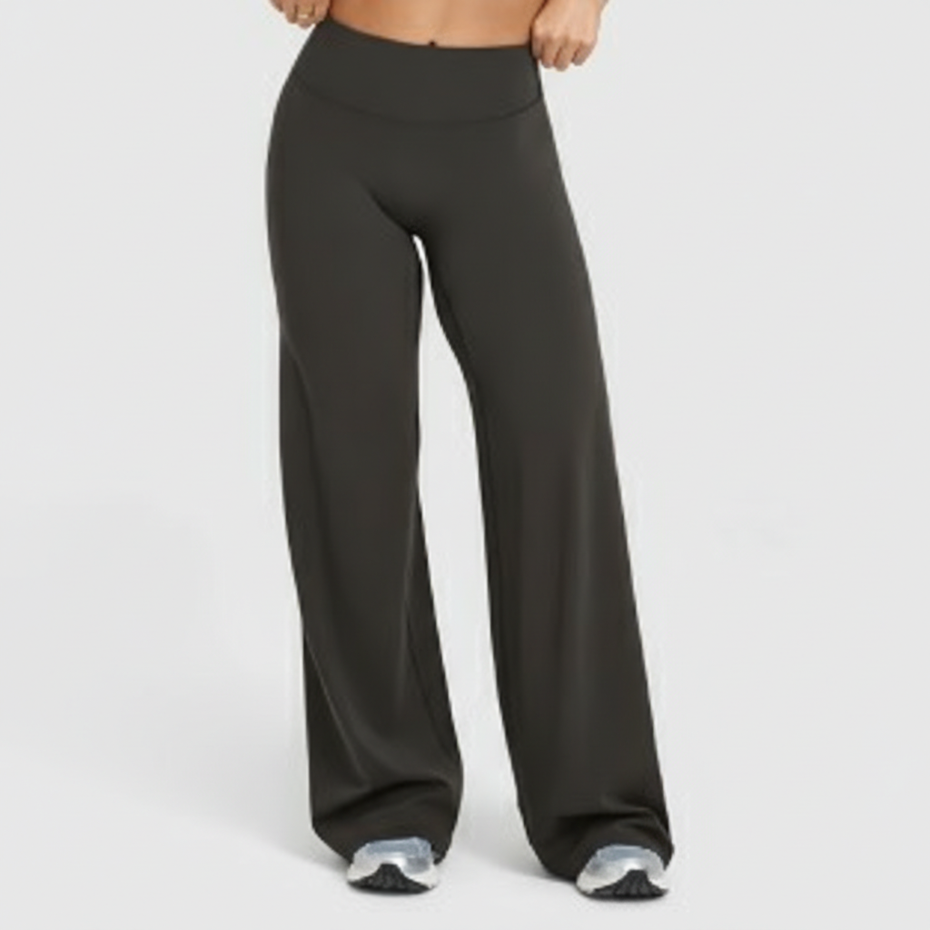 Women’s High-Waisted Loose-Fit Stretch Pants