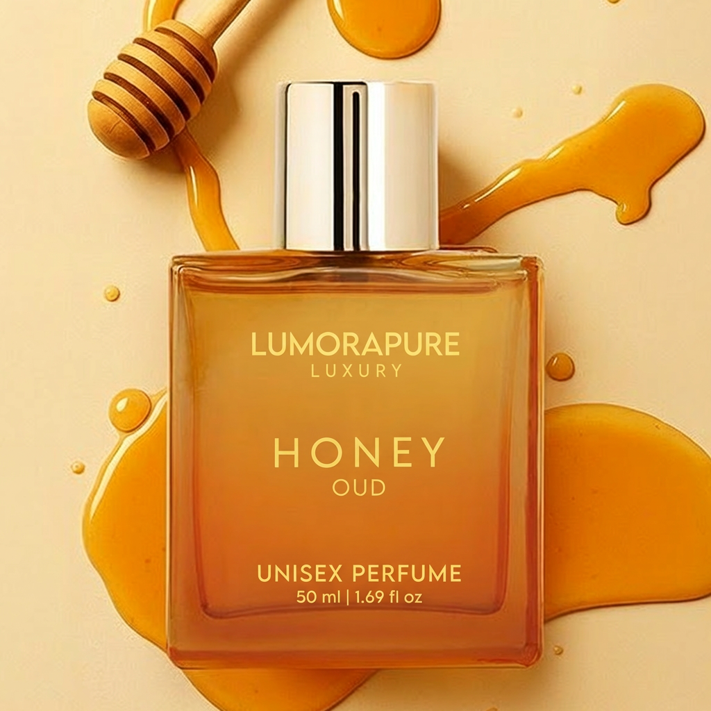 LumoraPure Luxury Honey Oud Perfume