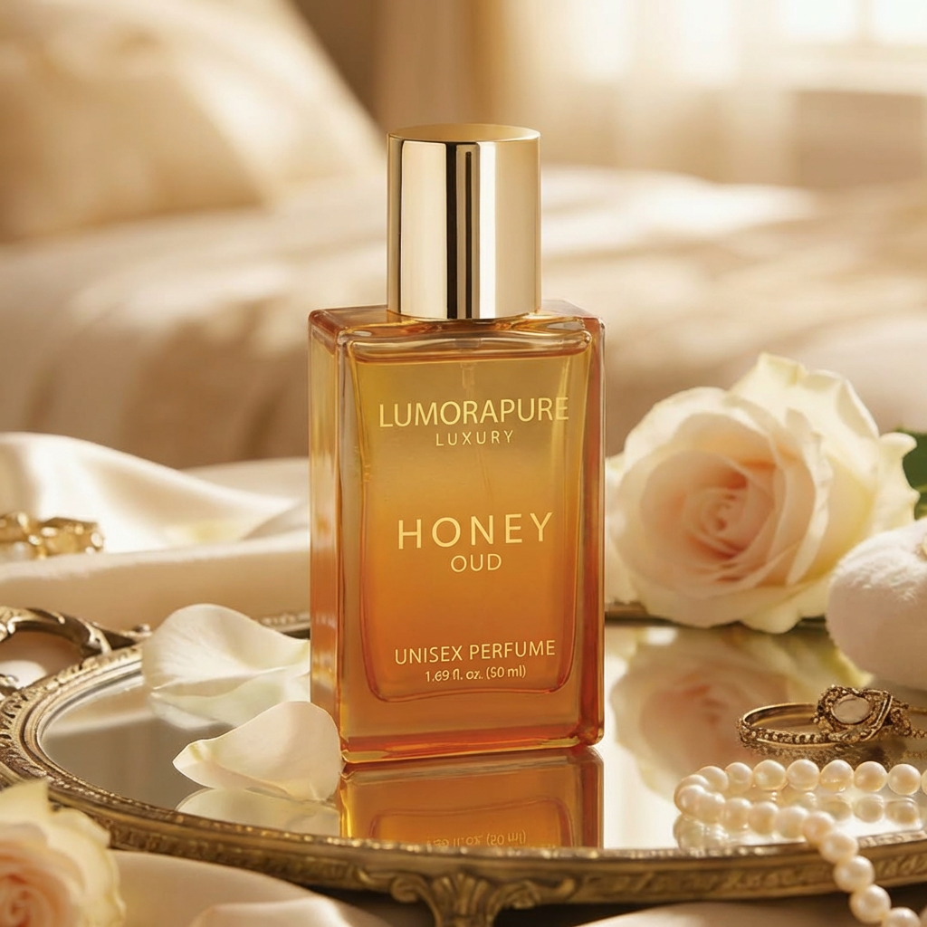 LumoraPure Luxury Honey Oud Perfume